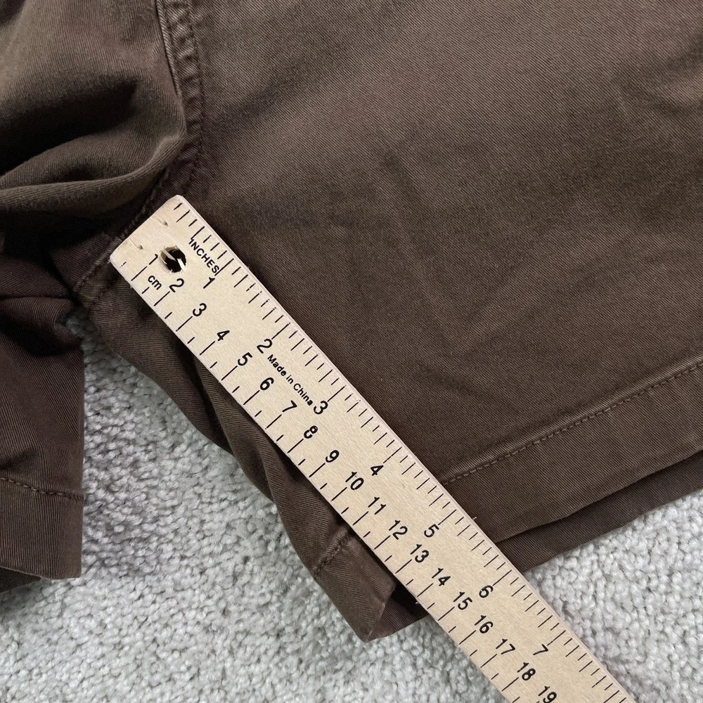 Bearbottom Shorts Mens Large Brown Chino Stretch Elastic Waist 5
